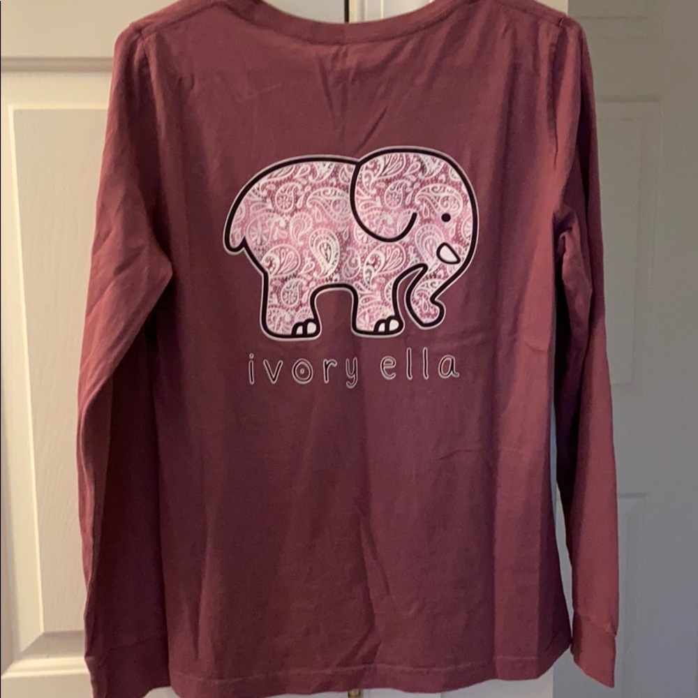 3/$22 Ivory Ella Medium Long Sleeve